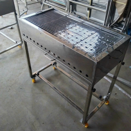 Bếp than inox 3