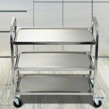 Xe đẩy Inox 3