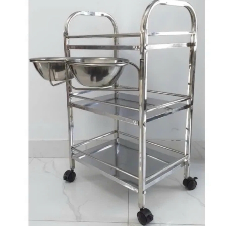 Xe đẩy Inox 1