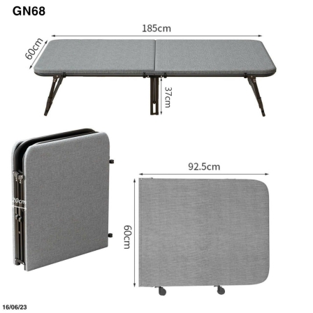 Gường xếp Inox 2